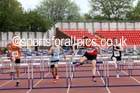 Boys under-15s hurdles, North Eastern Track and Field Champs, Gateshead Stadium. Photo: David T. Hewitson/Sports for All Pics